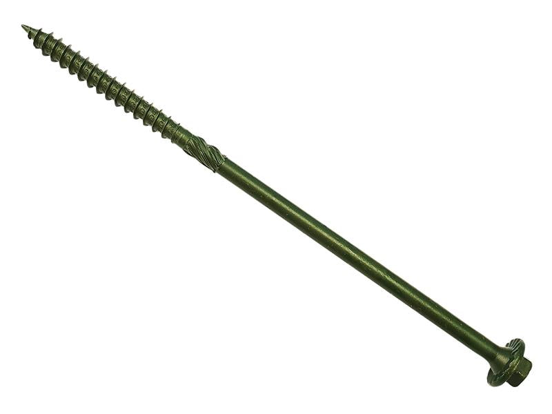 ForgeFix Spectre™ Advanced Timber Fixing Screws Green 6.3 x 175mm Box 50