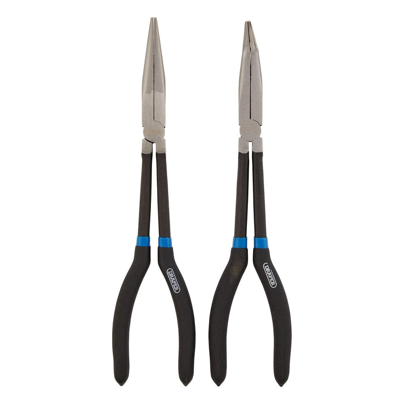 Draper Long Reach Long Nose Pliers Set (2 Piece) Draper - Town Tools