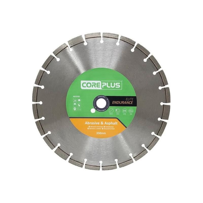 Coreplus AB350E Elite Abrasive & Asphalt Diamond Blade 350mm CorePlus - RockBottom Northampton