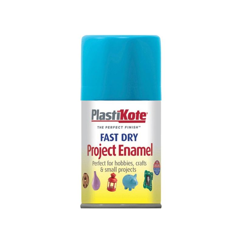 Plastikote Fast Dry Enamel Aerosol Sky Blue 100ml PlastiKote - RockBottom Nothampton
