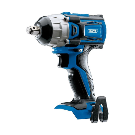 Draper D20 20V Brushless Impact Wrench, 1/2" Sq. Dr., 250Nm (Sold Bare) 86928 Draper - Town Tools 