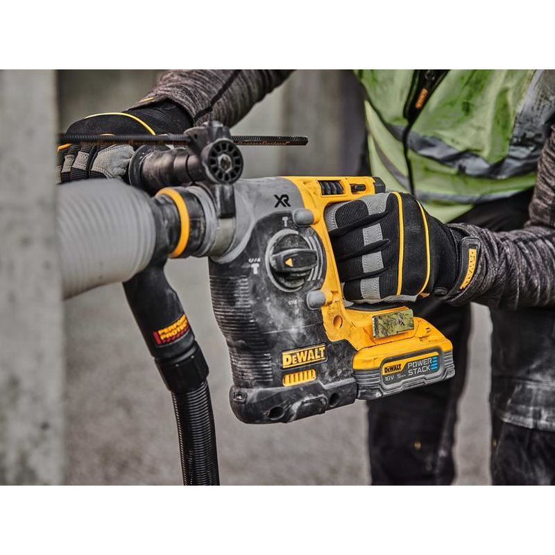 Dewalt Power Tools DCH273H2T XR Brushless SDS Plus 3 Mode Hammer 18V 2 x POWERSTACK™ 5.0Ah Li-ion DeWALT Power Tools - RockBottom Northampton