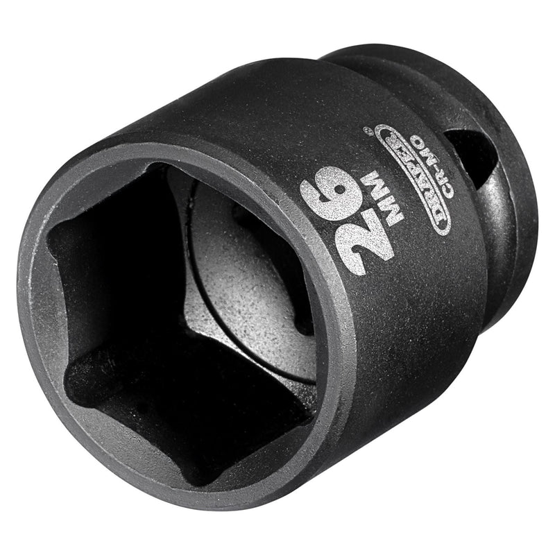 Draper Draper Hi-TORQ Impact Socket, 1/2" Sq. Dr., 26mm Draper - Town Tools