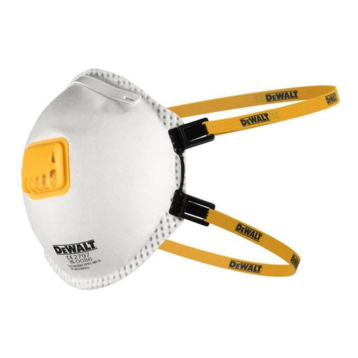 Dewalt Respiration FFP3 Disposable Respirator (5 Pack) DEWALT Respiration - RockBottom Northampton