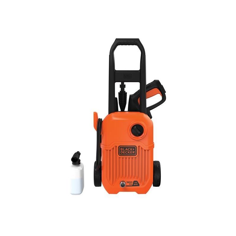Black + Decker BEPW1300L Pressure Washer 110 bar 240V BLACK + DECKER - RockBottom Northampton