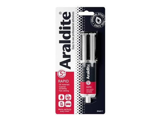 Araldite Rapid Epoxy Syringe 24ml Araldite� - RockBottom Northampton 