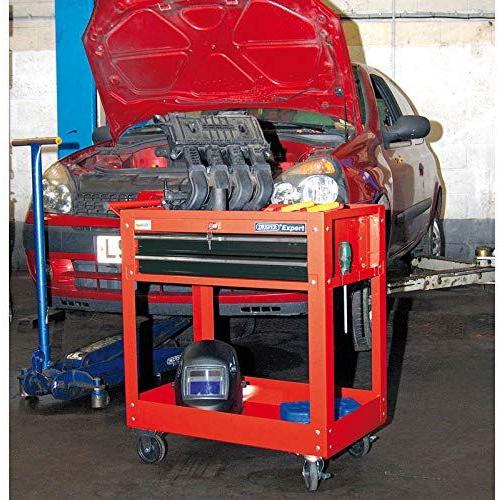 Draper Expert 2 Level Tool Trolley with Two Drawers 07635 Draper - Town Tools 