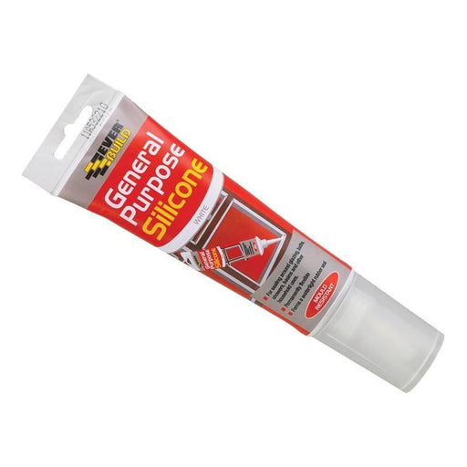 Everbuild Sika General Purpose Easi Squeeze Silicone Sealant Clear 80ml Everbuild Sika - RockBottom Northamptin