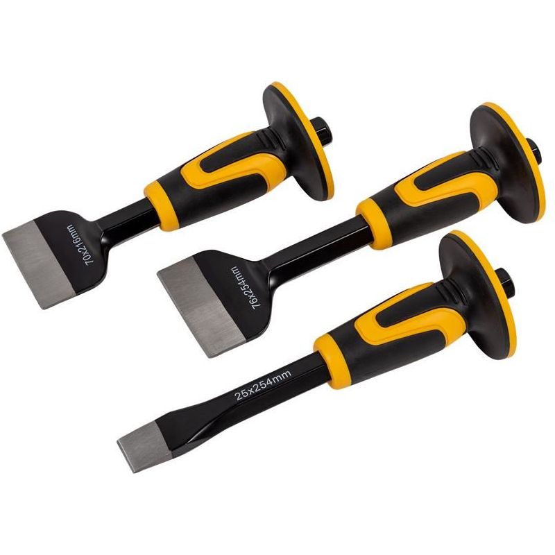 Roughneck Chisel & Bolster Set, 3 Piece Roughneck - RockBottom Nothampton