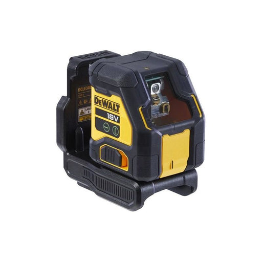 Dewalt Power Tools DCLE34021N XR Compact Cross Line Green Laser 18V Bare Unit DeWALT Power Tools - RockBottom Northampton