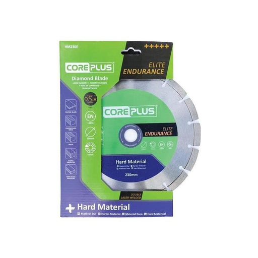 Coreplus HM230E Elite Hard Material Diamond Blade 230mm CorePlus - RockBottom Northampton