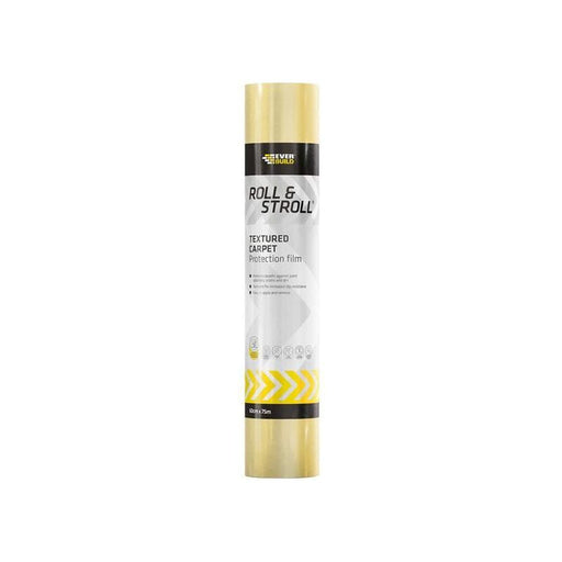 Everbuild Sika Roll & Stroll Textured Non-Slip Carpet Protector 600mm x 75m Everbuild Sika - RockBottom Northamptin
