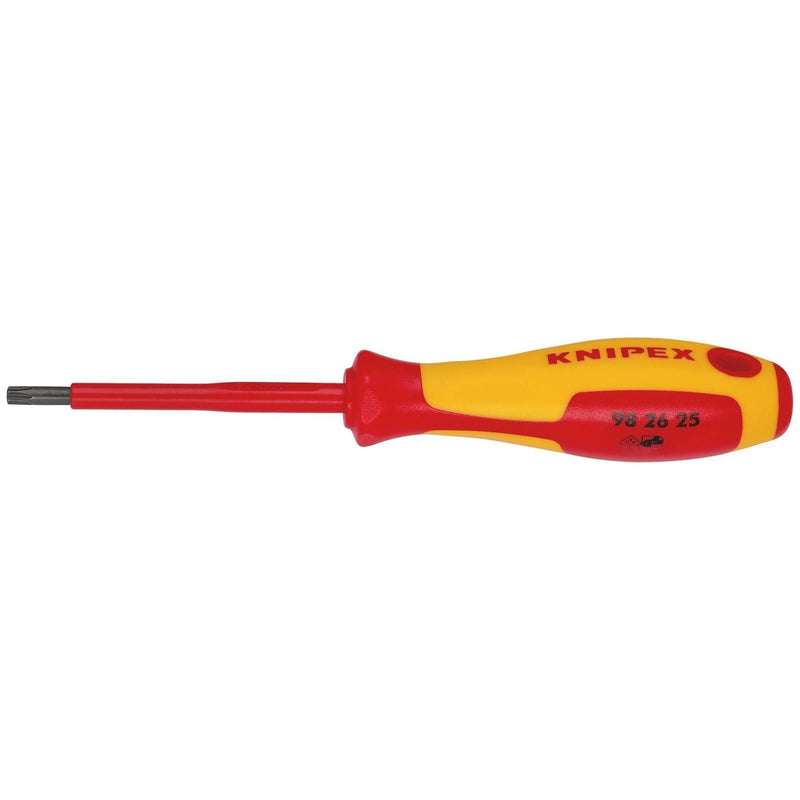 Draper Knipex 98 26 25 VDE Insulated Torx Screwdriver TX25 x 80mm Draper - Town Tools