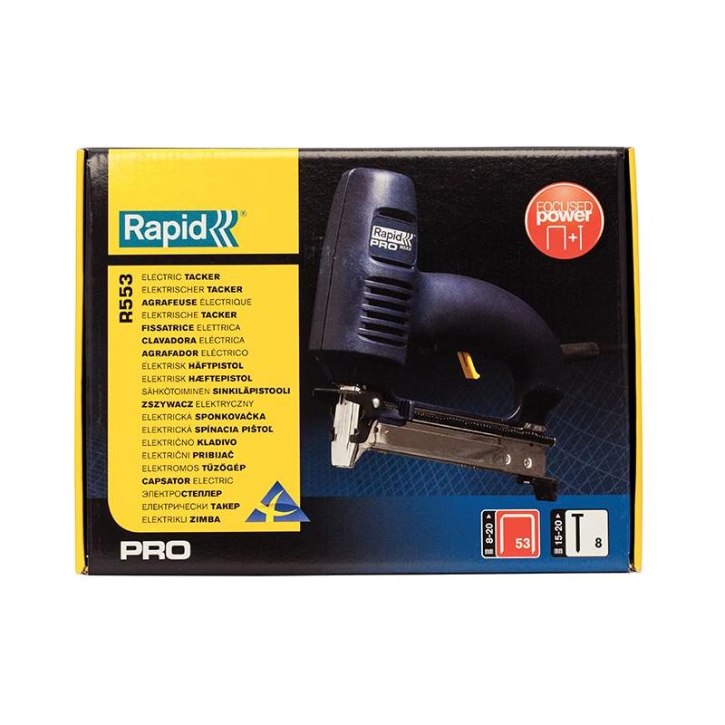 Rapid PRO R553 Electric Staple/Nail Gun Rapid - RockBottom Nothampton