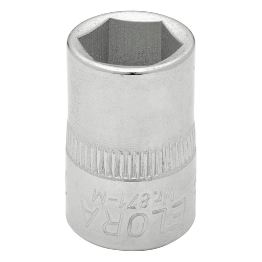 Draper Elora Hexagon Socket, 3/8" Sq. Dr., 12mm Draper - Town Tools