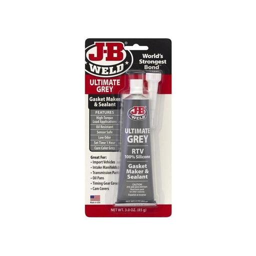 J-B Weld Silicone Gasket Maker & Sealant Grey 85g J-B Weld - RockBottom Northampton