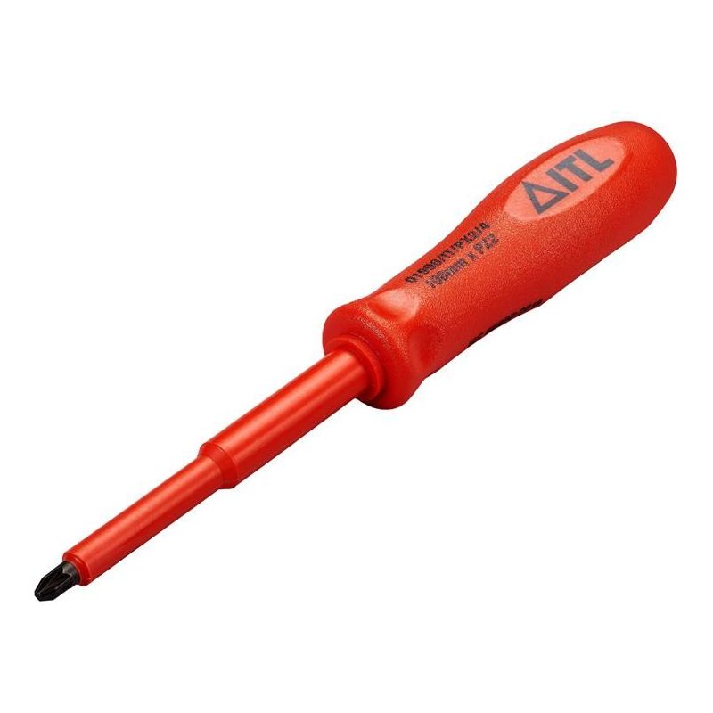 Itl Insulated Insulated Slotted/Pozidriv Screwdriver 75 x 5mm x PZ1 ITL Insulated - RockBottom Northampton