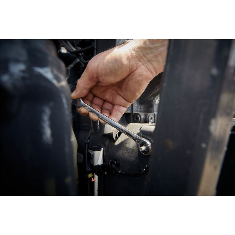 Draper HI-TORQ Metric Reversible Ratchet Combination Spanner Set (12 Piece) Draper - Town Tools