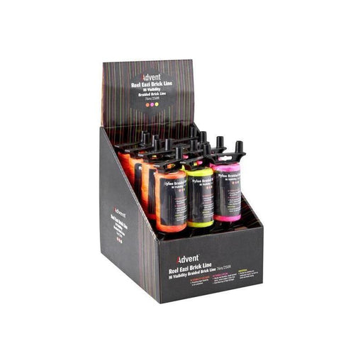 Advent Reel Eazi Brick Line Display Box of 12 Advent - RockBottom Northampton 