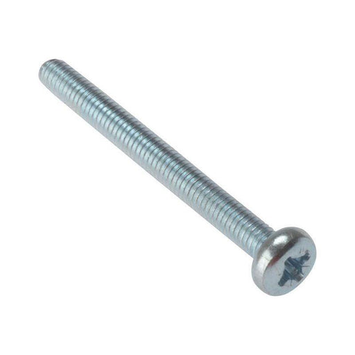 Forgefix Machine Screw Pozi Compatible Pan Head ZP M6 x 30mm Bag 25 ForgeFix - RockBottom Northampton