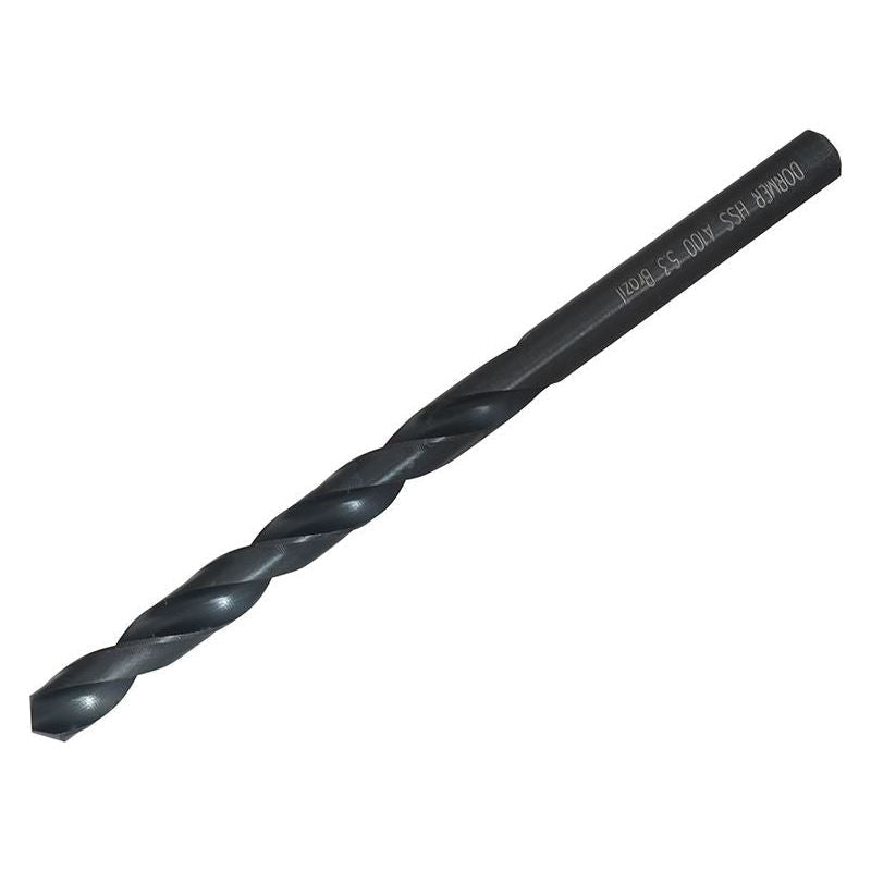 Dormer A100 HSS Jobber Drill Bit 5.30mm OL:86mm WL:52mm Dormer - RockBottom Northampton