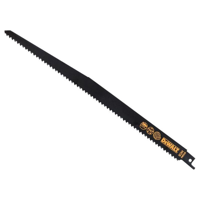 Dewalt Power Tools HCS Reciprocating Blade for Wood, Fast Cuts 152mm x 6 TPI Pack of 5 DeWALT Power Tools - RockBottom Northampton