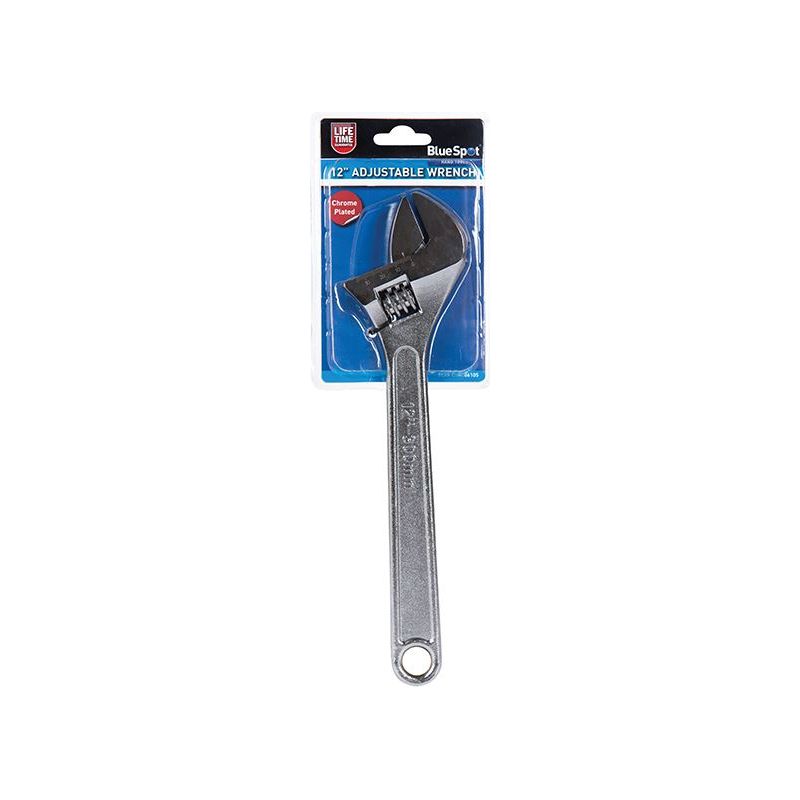 Bluespot Tools Adjustable Wrench 300mm (12in) BlueSpot Tools - RockBottom Northampton
