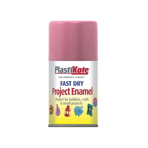 Plastikote Fast Dry Enamel Aerosol Hot Pink 100ml PlastiKote - RockBottom Nothampton
