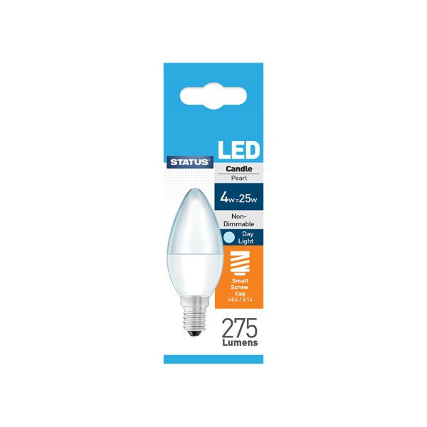 Status Candle LED 4w Day Light E14