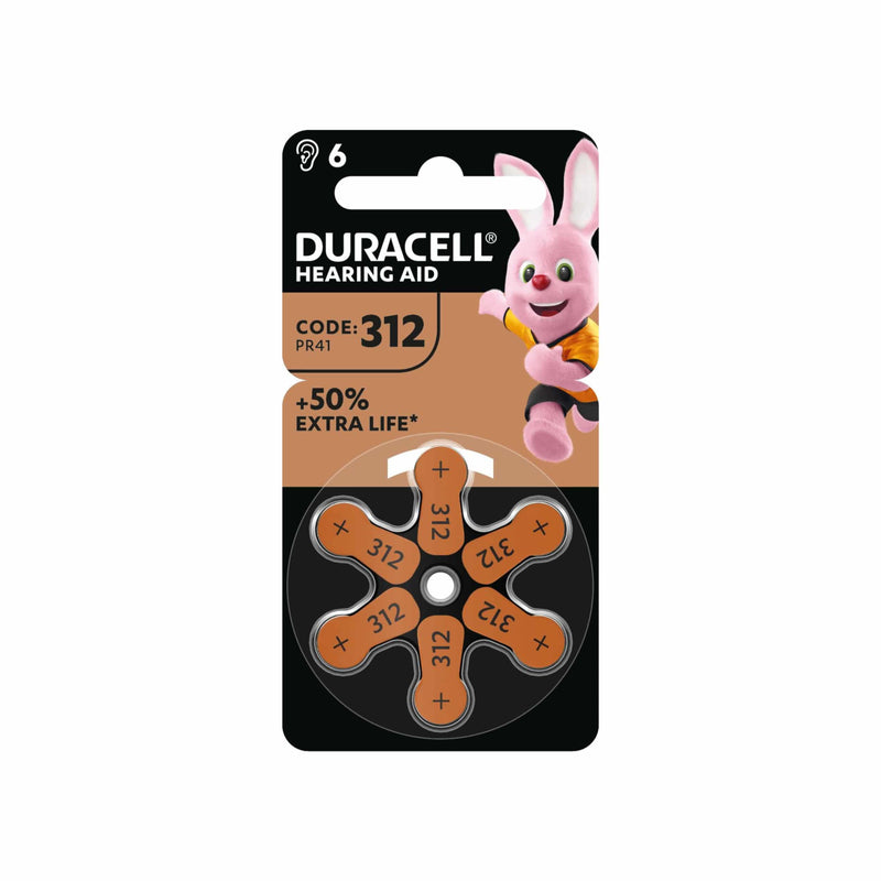 Duracell hearing Aid Battery's 312