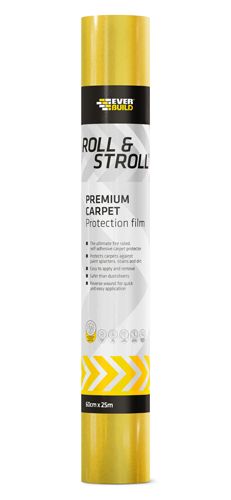 Roll & Stroll Premium Carpet Protector 25mtr x 600mm
