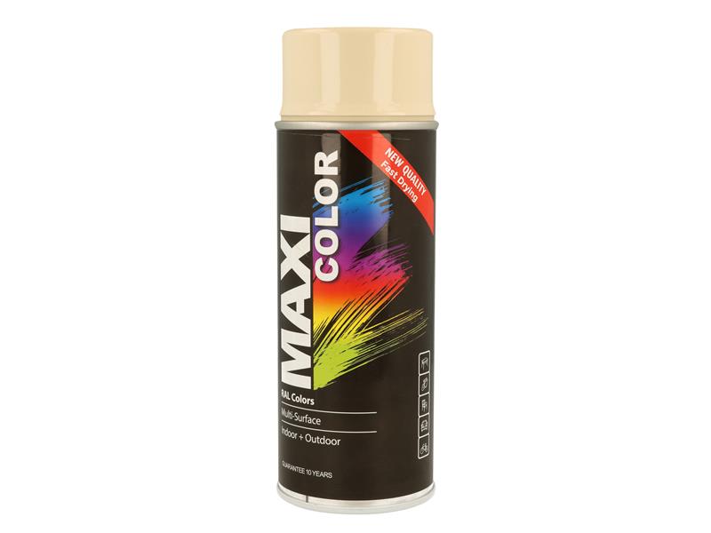MAXICOLOR - MaxiColor Spray Gloss Light Ivory RAL1015 400ml