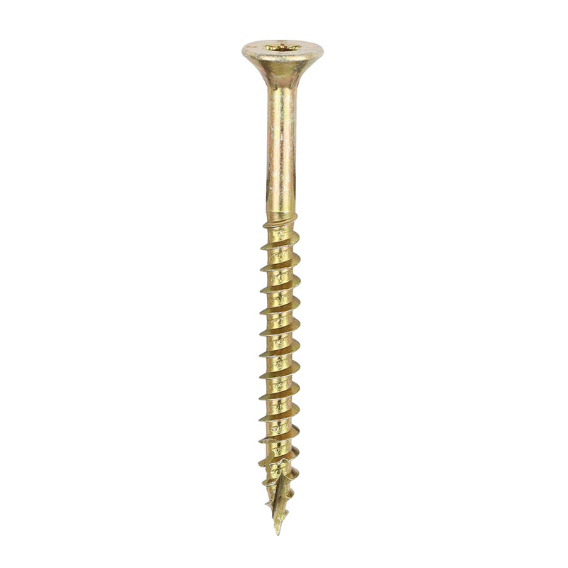 TIMCO C2 Clamp-Fix Multi-Purpose Premium Countersunk Gold Woodscrews — Box
