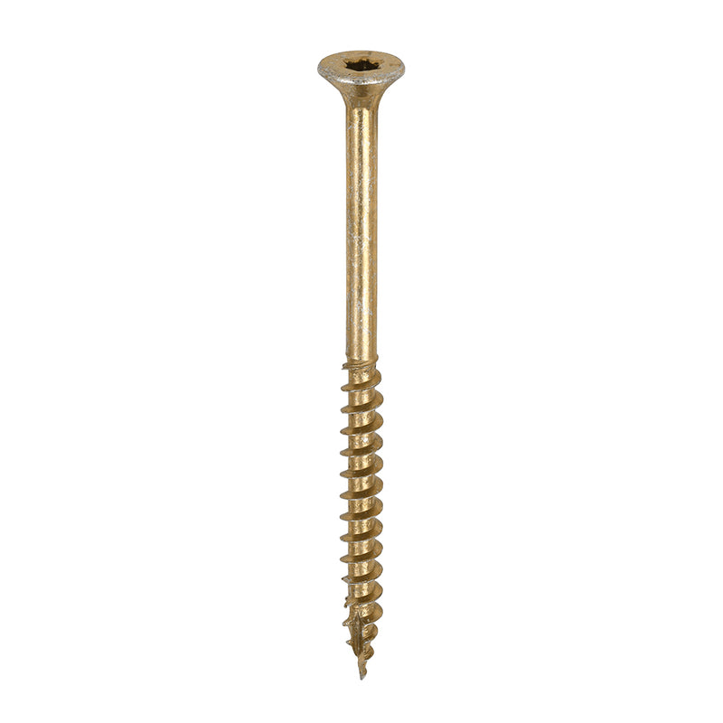TIMCO C2 Clamp-Fix Multi-Purpose Premium Countersunk Gold Woodscrews — Box