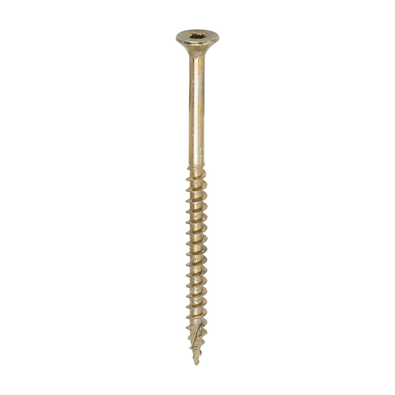 TIMCO C2 Clamp-Fix Multi-Purpose Premium Countersunk Gold Woodscrews — Box