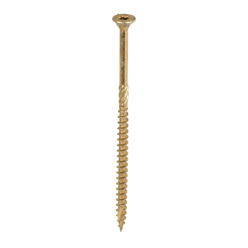 TIMCO C2 Clamp-Fix Multi-Purpose Premium Countersunk Gold Woodscrews — Box