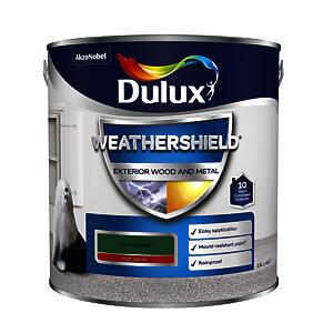 Dulux Weathershield Exterior Gloss Paint Buckingham 2.5L