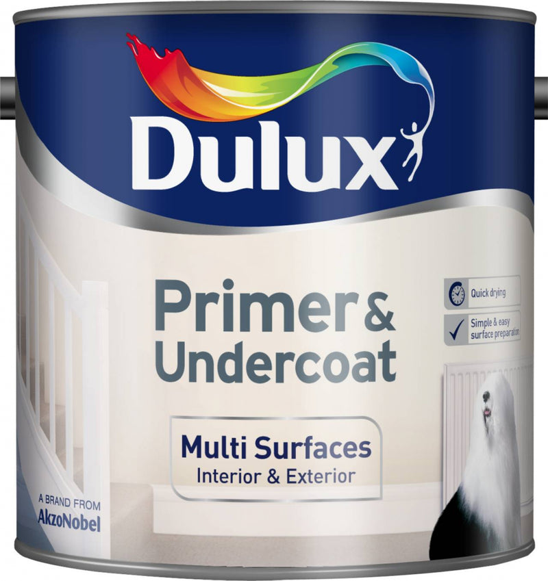 Dulux Primer & Undercoat Multi Surfaces 2.5L