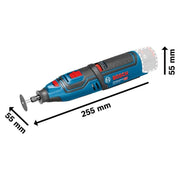 Bosch GRO 12V-35 Rotary Tool 12V Bare Unit Bosch - NorthantsTrade Northampton