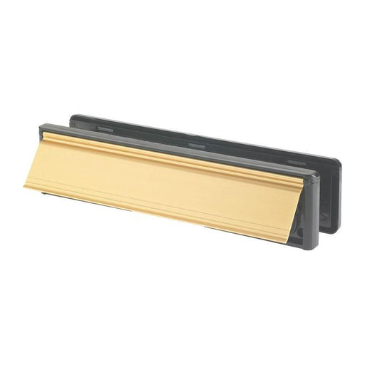 Yale Locks Letter Plate Gold (Visi-Packed) 300mm (12in) Yale Locks - RockBottom Northampton