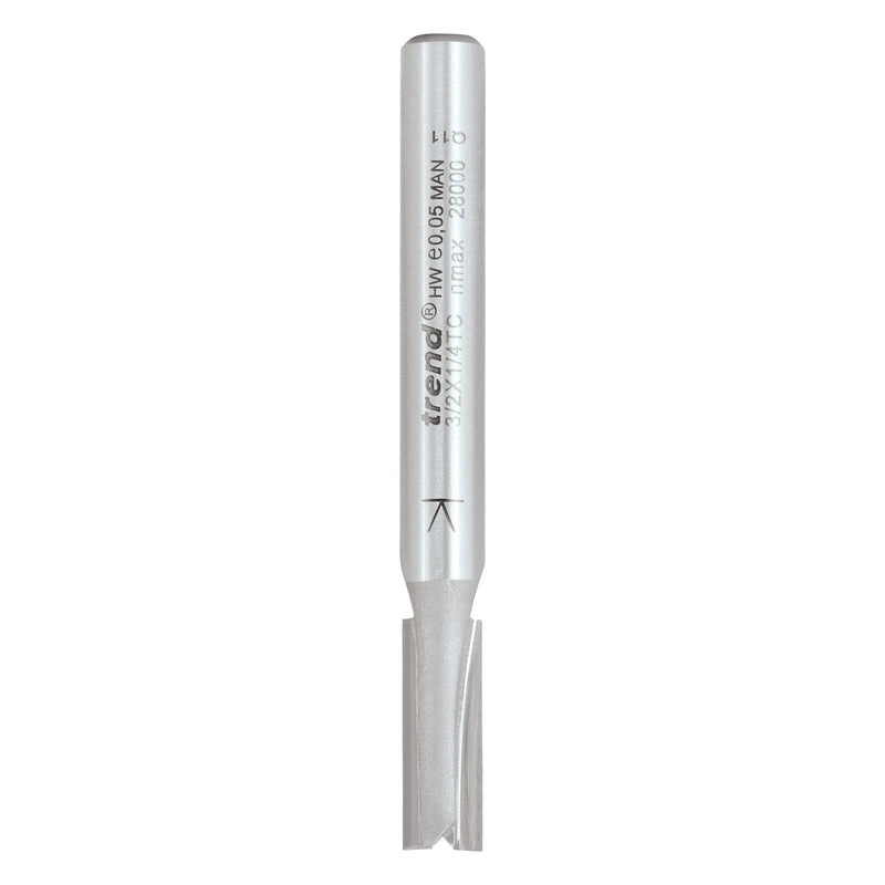 Trend 3/2X1/4TC Two Flute Cutter 6mm Diameter