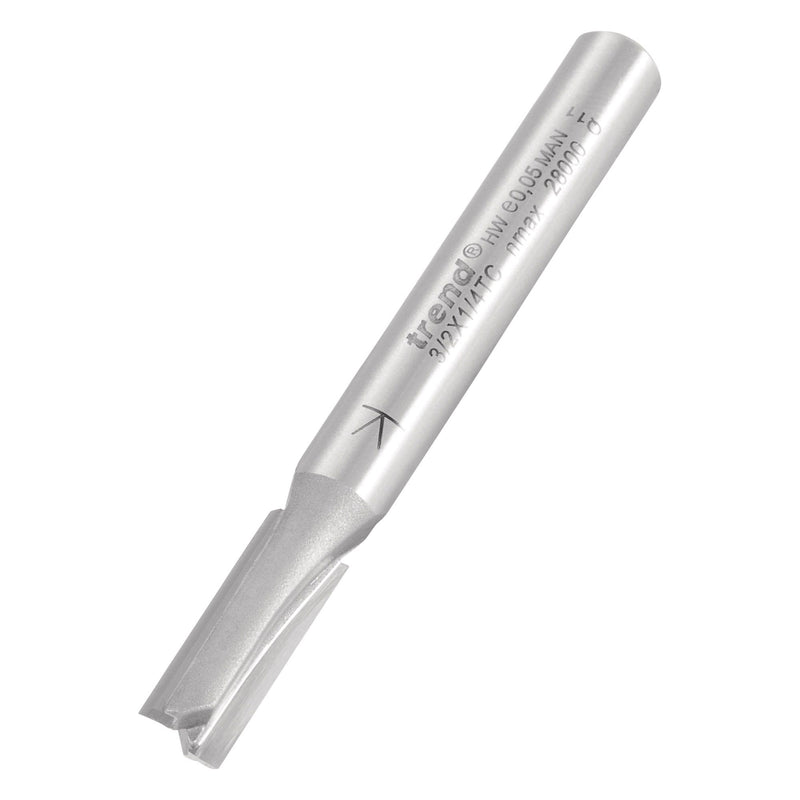 Trend 3/2X1/4TC Two Flute Cutter 6mm Diameter