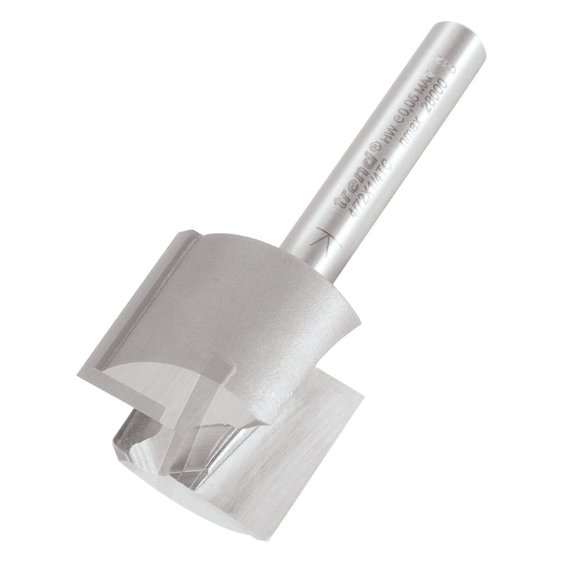 Trend 4/72X1/4TC Two Flute Cutter 24mm Diameter
