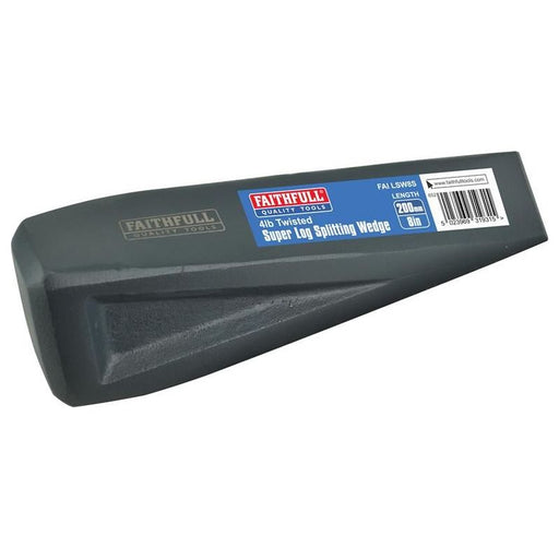 Faithfull Super Log Splitting Wedge 200mm (8in) Faithfull - RockBottom Northampton