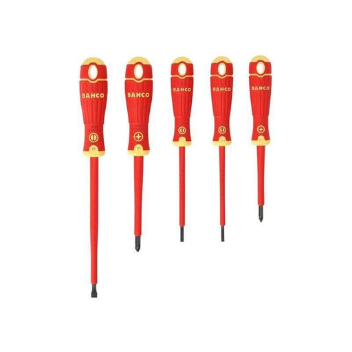 Bahco B220.015 BAHCOFIT Insulated Screwdriver Set, 5 Piece Bahco - RockBottom Northampton