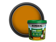 Ronseal One Coat Shed & Fence Protection Harvest Gold 5 litre Ronseal - RockBottom Nothampton