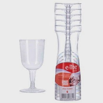 Elite 6Oz Win Glasses