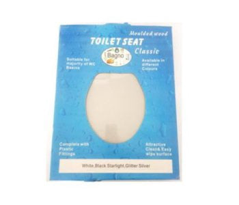 Anz 18" Toilet Seat Grey