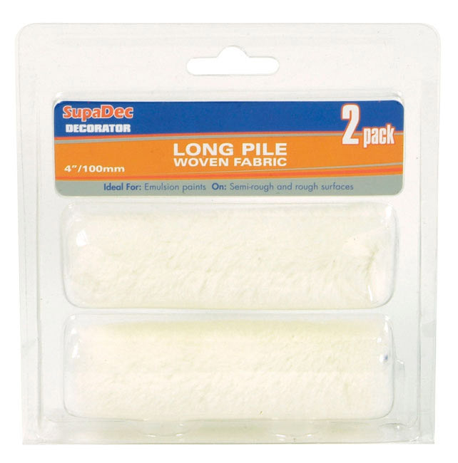 SupaDec Long Pile Mini Roller Pack of 2