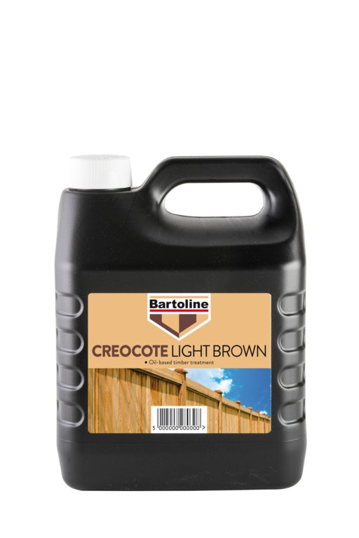 Bartoline Creocote Timber Treatment 4L Light Brown